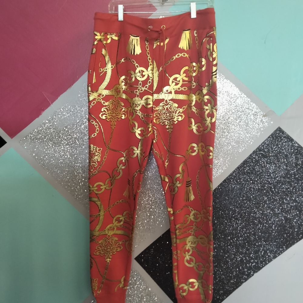 Knit jog pants